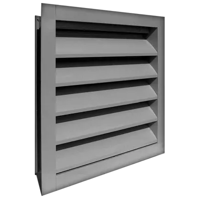2000 E.A. 2″ Extruded Aluminum Custom Louver Reversomatic