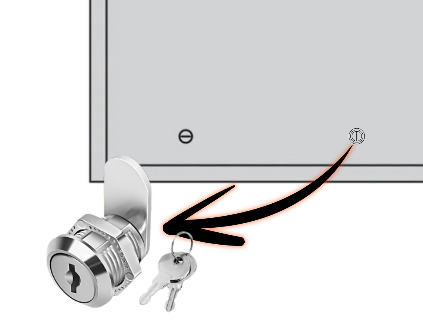 Access Door (ADD) C/W Key Lock
