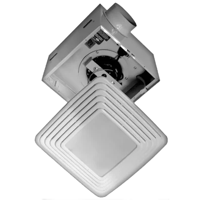 Bathroom Fan | Model: QB-80LT (60CFM 0.6Sones 0.10S.P) Reversomatic