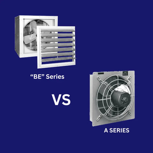 Choosing the Right Ventilation Solution: Reversomatic A Series (Direct Drive) vs. BE Series (Belt Driven)