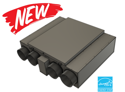 Energy Recovery Ventilator | Model: RERV-SL100ECM