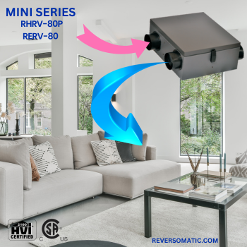 Reversomatic HRV/ERV Mini Series: Elevating Indoor Air Quality and Healthy Living